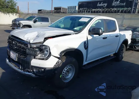 2024 Ford Ranger Xlt from USA, damaged, VIN 1FTER4GH1RLE57734